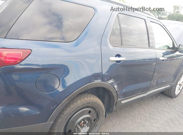 1FM5K8F86GGC19568 2016 FORD EXPLORER Blue 