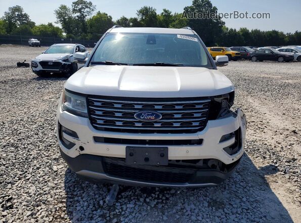 1FM5K8F86HGC54841 2017 FORD EXPLORER White Vista frontal