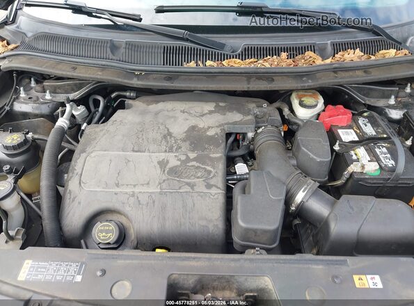 1FM5K8F87GGA45946 2016 FORD EXPLORER Черный Вид сзади