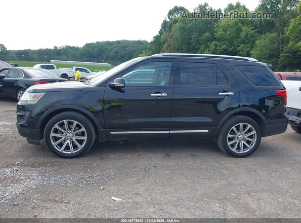 1FM5K8F87GGA45946 2016 FORD EXPLORER Черный Панорамный вид салона 360°