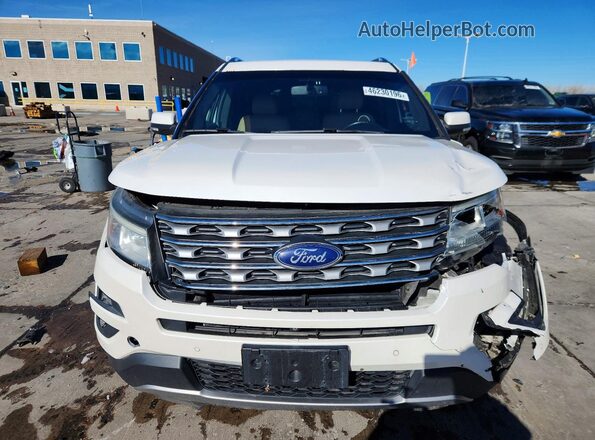 1FM5K8F87GGC86664 2016 FORD EXPLORER White Vista frontal