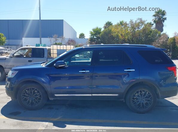1FM5K8F88GGA70872 2016 FORD EXPLORER Blue 