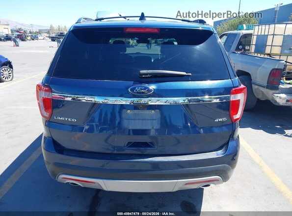 1FM5K8F88GGA70872 2016 FORD EXPLORER Blue 