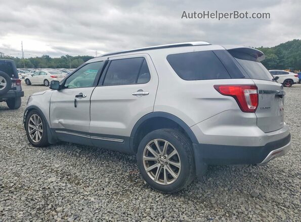 1FM5K8F88HGA25402 2017 FORD EXPLORER Серебряный Задняя левая четверть