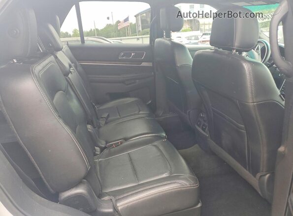 1FM5K8F88HGA25402 2017 FORD EXPLORER Серебряный Вид задней части салона