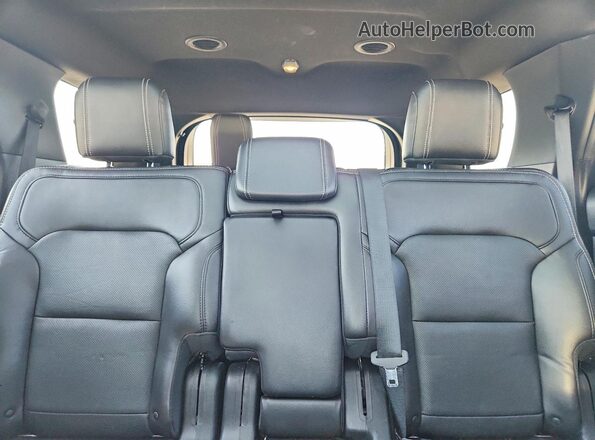1FM5K8F88JGA82401 2018 FORD EXPLORER Серый Вид задних сидений