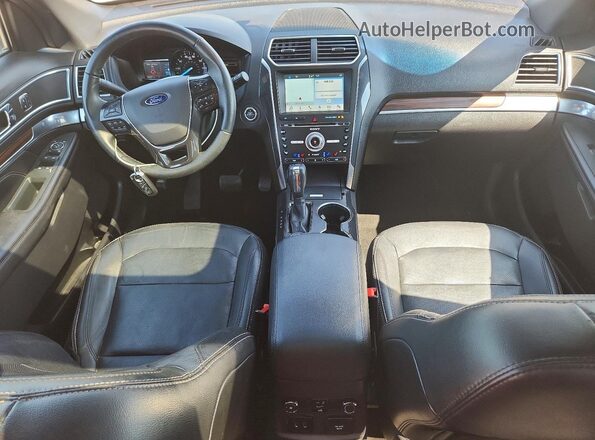 1FM5K8F88JGA82401 2018 FORD EXPLORER Серый Вид панели приборов