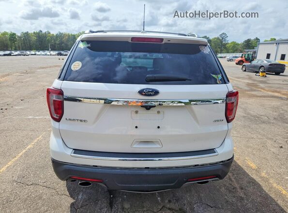 1FM5K8F88JGC30448 2018 FORD EXPLORER White Rear view