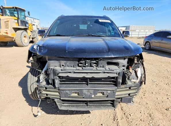 1FM5K8F88JGC41546 2018 FORD EXPLORER Black Front view