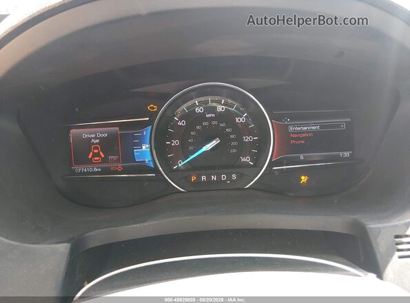 1FM5K8F89GGA50727 2016 FORD EXPLORER Blue Widok tylnych siedzeń