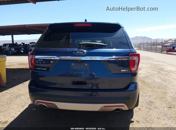 1FM5K8F89GGA50727 2016 FORD EXPLORER Blue 