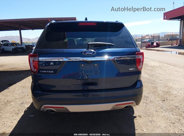 1FM5K8F89GGA50727 2016 FORD EXPLORER Blue 