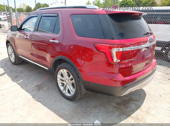 1FM5K8F89GGC57828 2016 FORD EXPLORER Tan უკანა მარცხენა