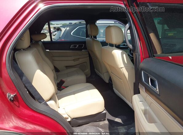 1FM5K8F89GGC57828 2016 FORD EXPLORER Tan VIN კოდის სტიკერის ხედი