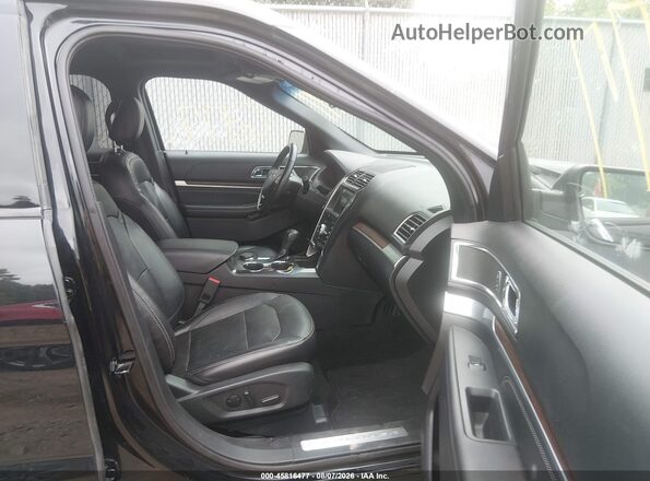 1FM5K8F89KGA21365 2019 FORD EXPLORER Black Vista interior delantera