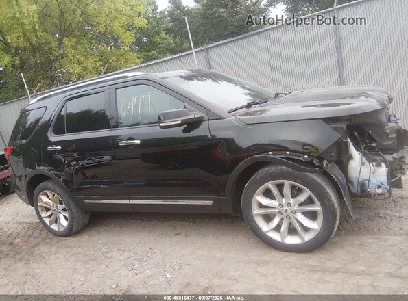 1FM5K8F89KGA21365 2019 FORD EXPLORER Black Vista interior de 360 grados