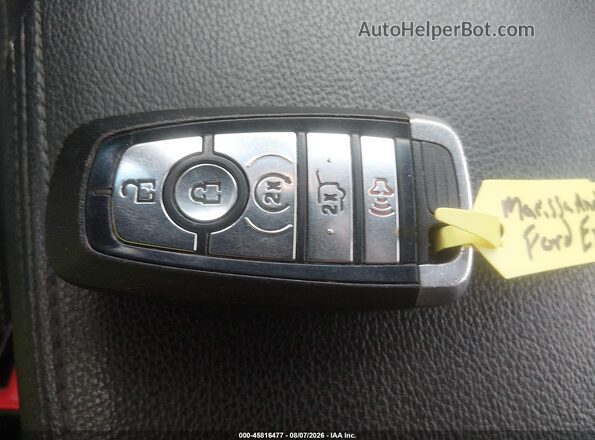 1FM5K8F89KGA21365 2019 FORD EXPLORER Black Vista del salpicadero