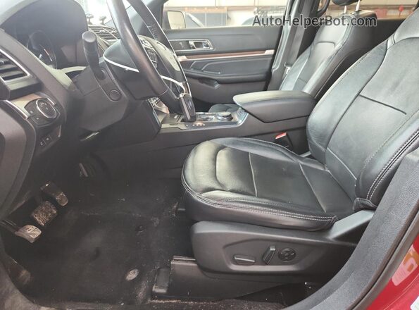 1FM5K8F89KGA78200 2019 FORD EXPLORER Red 