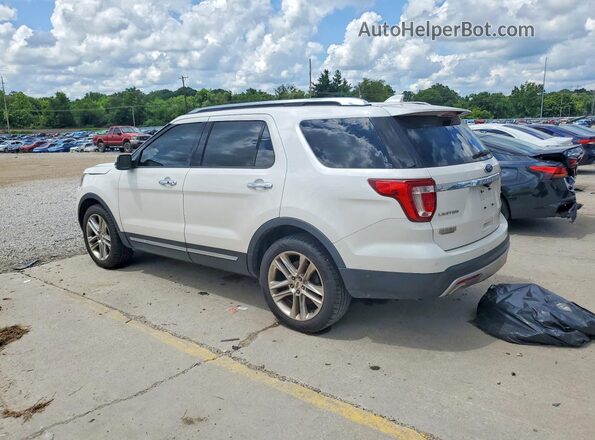 1FM5K8F8XHGC19591 2017 FORD EXPLORER Белый Задняя левая четверть