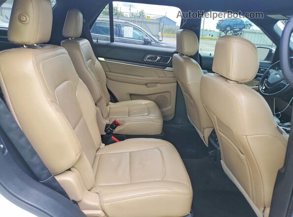 1FM5K8F8XHGC19591 2017 FORD EXPLORER Белый Вид задней части салона