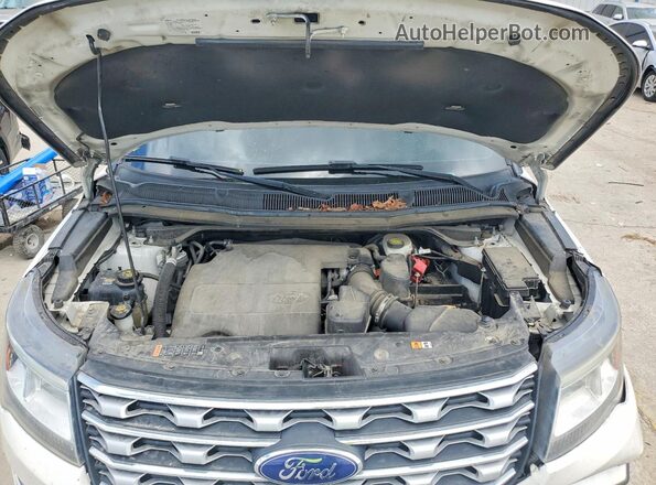 1FM5K8F8XHGC19591 2017 FORD EXPLORER Белый Вид подкапотного пространства
