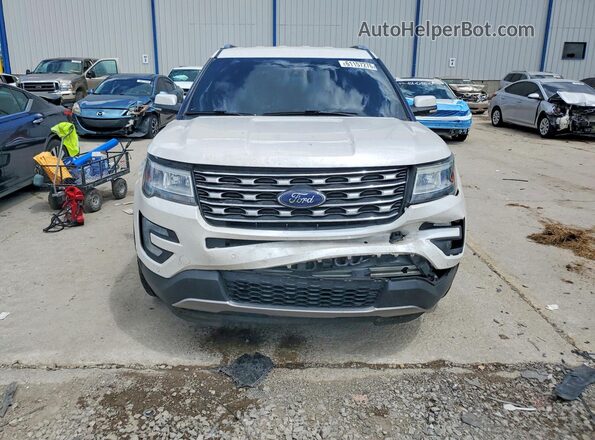 1FM5K8F8XHGC19591 2017 FORD EXPLORER Белый Вид спереди