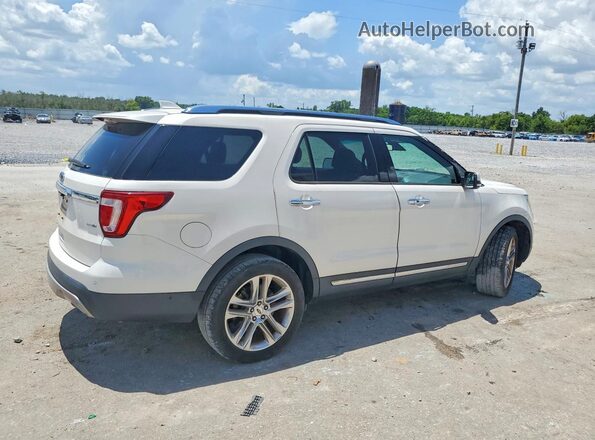 1FM5K8FH2GGC81498 2016 FORD EXPLORER White Rear right