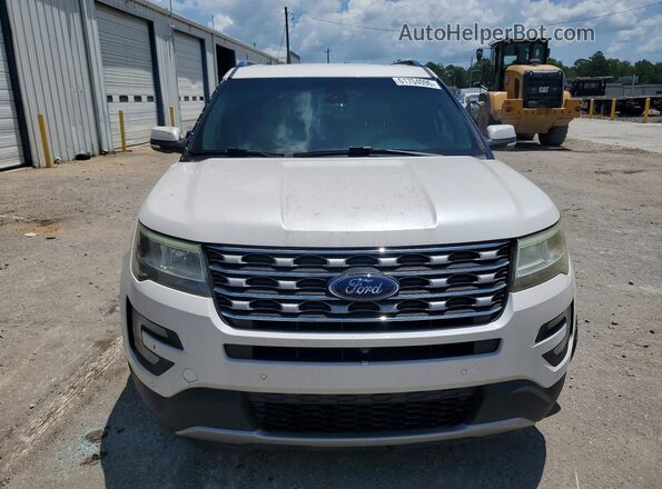1FM5K8FH2GGC81498 2016 FORD EXPLORER White Front view