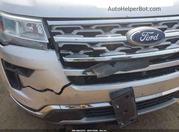 1FM5K8FH4KGA52619 2019 FORD EXPLORER Silver Vista frontal