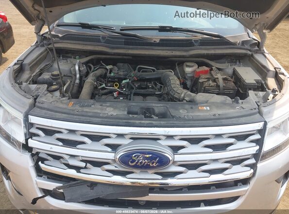 1FM5K8FH4KGA52619 2019 FORD EXPLORER Silver Vista trasera