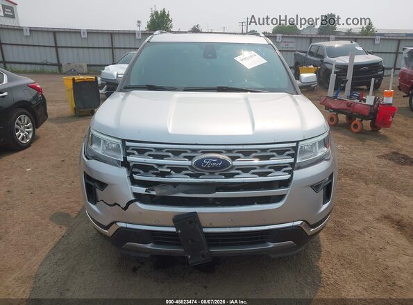 1FM5K8FH4KGA52619 2019 FORD EXPLORER Silver Vista del cuadro de instrumentos