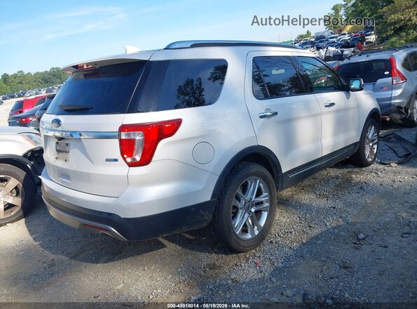 1FM5K8FH6GGA74614 2016 FORD EXPLORER White Tył prawy