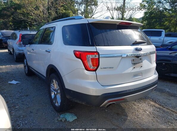1FM5K8FH6GGA74614 2016 FORD EXPLORER White Tył lewy