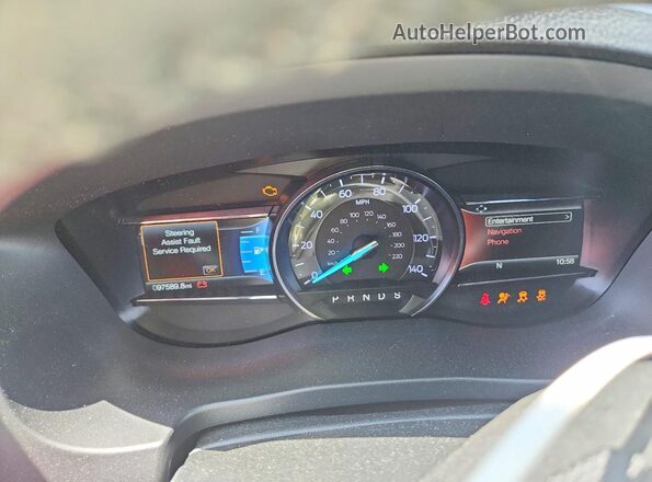 1FM5K8FH6JGC93516 2018 FORD EXPLORER Charcoal Սարքավորումների վահանակի տեսք
