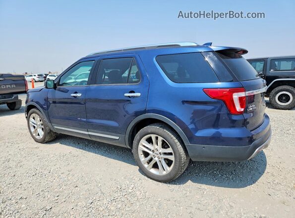 1FM5K8FH9GGA68340 2016 FORD EXPLORER Blue უკანა მარცხენა