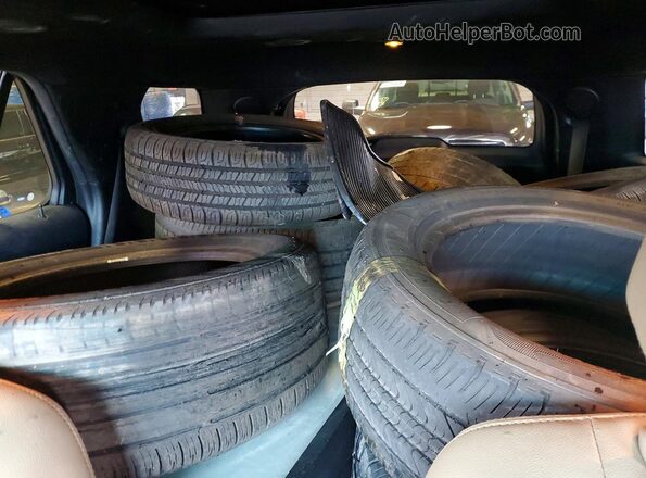 1FM5K8FH9GGA69715 2016 FORD EXPLORER Gray Rear seats view
