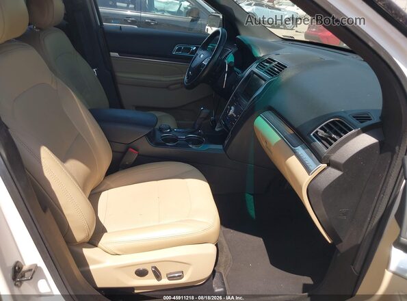 1FM5K8FHXGGD10147 2016 FORD EXPLORER White Front interior view