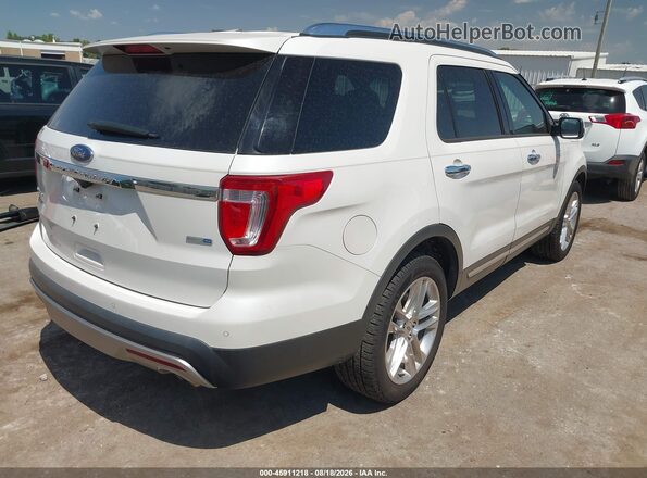 1FM5K8FHXGGD10147 2016 FORD EXPLORER White Rear right