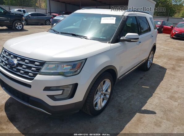 1FM5K8FHXGGD10147 2016 FORD EXPLORER White Front left