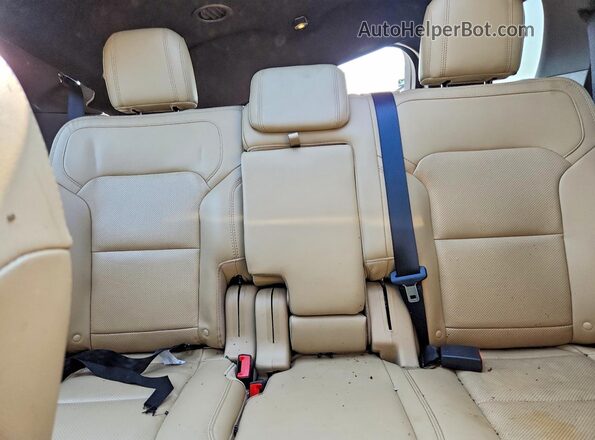 1FM5K8FHXHGC08932 2017 FORD EXPLORER Blue Widok tylnych siedzeń