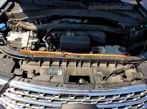 1FM5K8FW9MNA06362 2021 FORD EXPLORER Синий Вид подкапотного пространства