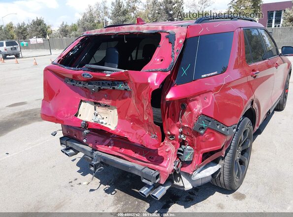 1FM5K8GC0LGA03535 2020 FORD EXPLORER Burgundy Вид спереду