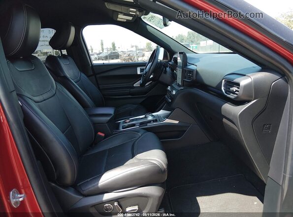 1FM5K8GC0LGA03535 2020 FORD EXPLORER Burgundy Вид салону спереду