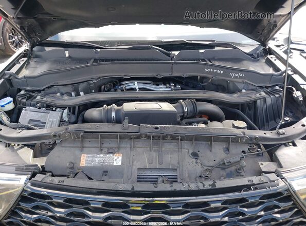 1FM5K8GC1MGC47325 2021 FORD EXPLORER Gray Widok z tyłu