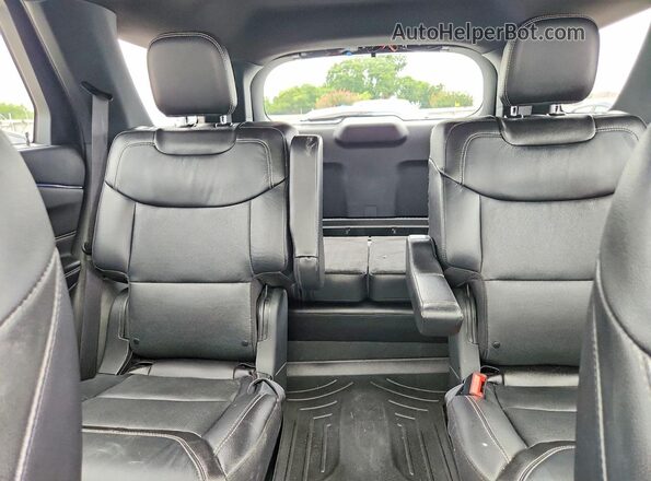 1FM5K8GC1NGA41598 2022 FORD EXPLORER Gray Rear seats view