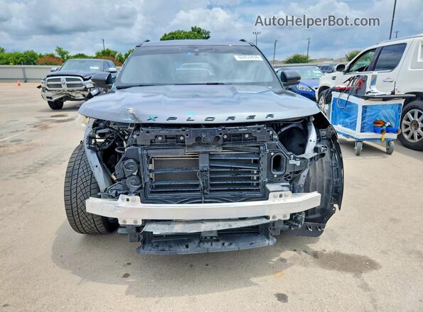 1FM5K8GC1NGA41598 2022 FORD EXPLORER Gray Front view
