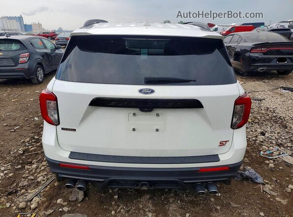 1FM5K8GC2LGB09968 2020 FORD EXPLORER White Vista trasera