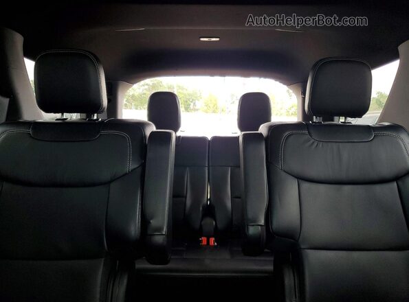 1FM5K8GC2LGB09968 2020 FORD EXPLORER White Vista de los asientos traseros
