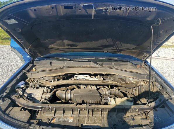 1FM5K8GC2MGA79081 2021 FORD EXPLORER Blue ძრავის განყოფილების ხედი