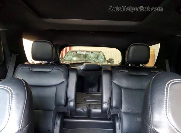 1FM5K8GC2MGB78788 2021 FORD EXPLORER Gray უკანა სავარძლების ხედი